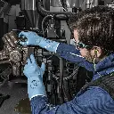 uvex Chemical Protection u-chem 3300 60971 EN ISO 374-1:2016 / Type A (JKLOPT) EN388 (2121X) PPE Safety Gloves