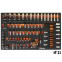 BETA  5988H/7M Assortment of 333 tools for car repairs in EVA foam trays