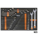 BETA  5988H/7M Assortment of 333 tools for car repairs in EVA foam trays