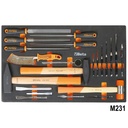 BETA  5988H/7M Assortment of 333 tools for car repairs in EVA foam trays
