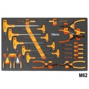 BETA  5988H/7M Assortment of 333 tools for car repairs in EVA foam trays