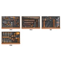 BETA Tools 5988L/4M Assortment of 273 tools for car repairs in EVA foam trays