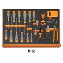 BETA Tools 5988L/4M Assortment of 273 tools for car repairs in EVA foam trays