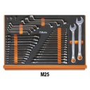 BETA Tools 5988L/4M Assortment of 273 tools for car repairs in EVA foam trays