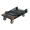 BETA Tools C48P Folding tool trolley, Retractable handle for quick, compact storage, Max capacity: 300 kg