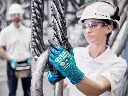 uvex Bamboo TwinFlex® D xg, Comfort, sensitivity and cut protection level D protective PPE Safety gloves thanks to Bamboo TwinFlex technology, Available Sizes: 6-12