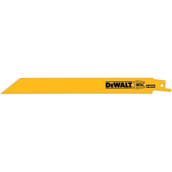 DeWalt 203mm. Recip Metal S1022Bf 100 Fast Cuts In Ferrous and Non-Ferrous Metal Sheet Metal Pipes and Profiles