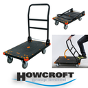 BETA Tools C48P Folding tool trolley, Retractable handle for quick, compact storage, Max capacity: 300 kg