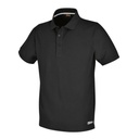 Beta Workwear 7552N Three-button work polo shirt, made from piqué cotton, 200 g/m2, black XS-3XL