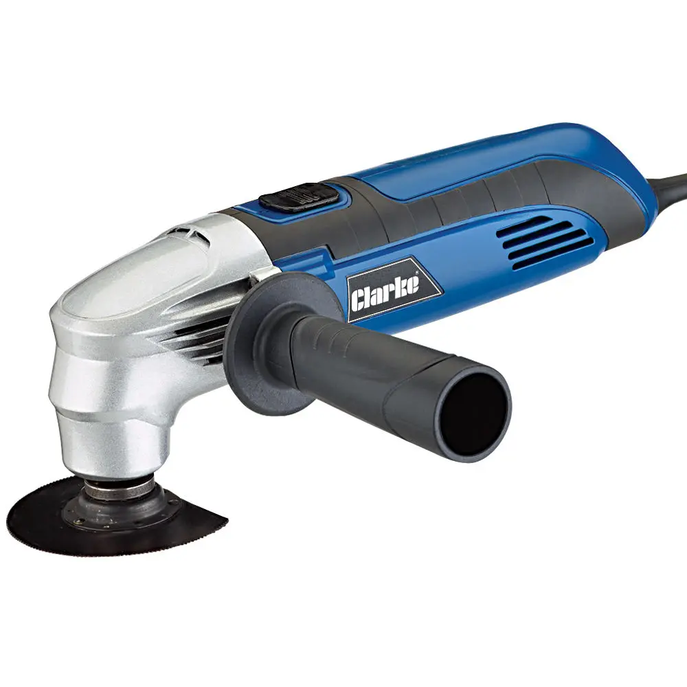 Clarke CMFT250  6462200 Multi Tool (230V) Ideal for DIY sawing, cutting, sanding, polishing, chiselling