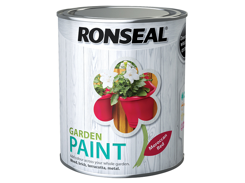 Garden Paint Moroccan Red 750ml