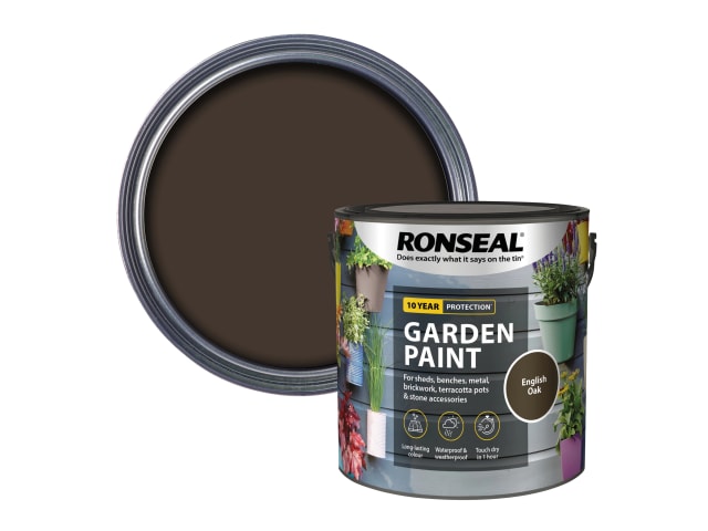 Garden Paint English Oak 2.5 litre
