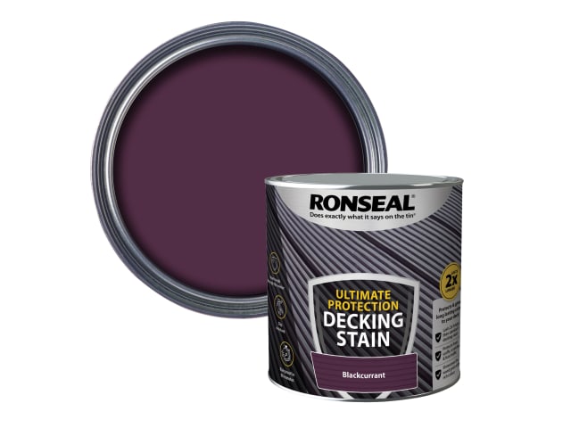 Ultimate Protection Decking Stain Blackcurrant 2.5 litre