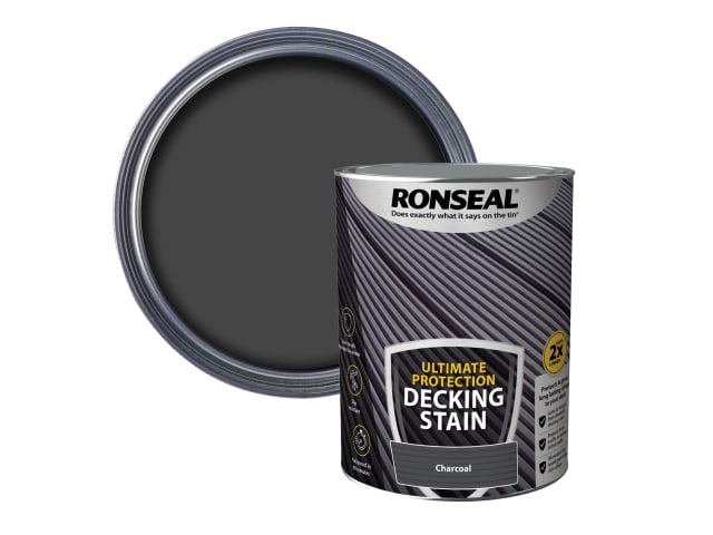 Ultimate Protection Decking Stain Charcoal 5 litre