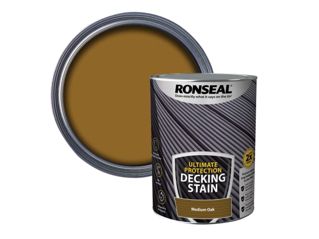 Ultimate Protection Decking Stain Medium Oak 5 litre