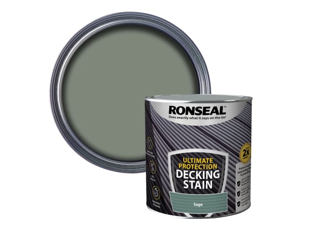 Ultimate Protection Decking Stain Sage 2.5 litre