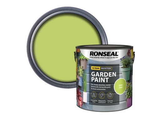 [RSLGPLZ25L] Garden Paint Lime Zest 2.5 litre