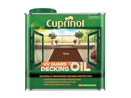 [CUPDOT25L] UV Guard Decking Oil Teak 2.5 litre