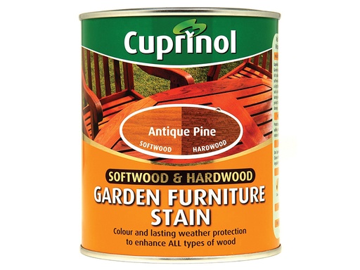 [CUPGFSAP750] Softwood & Hardwood Garden Furniture Stain Antique Pine 750ml