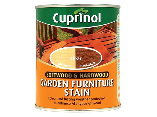 [CUPGFSC750] Softwood & Hardwood Garden Furniture Stain Clear 750ml