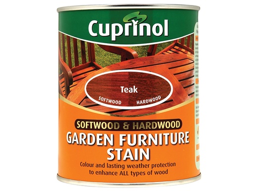 [CUPGFST750] Softwood & Hardwood Garden Furniture Stain Teak 750ml