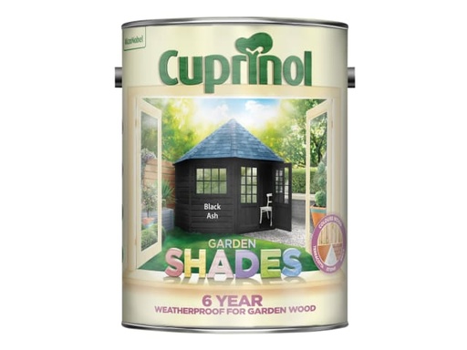 [CUPGSBLA5L] Garden Shades Black Ash 5 litre