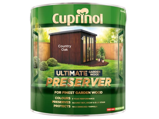[CUPGWPRECO4L] Ultimate Garden Wood Preserver Country Oak 4 litre