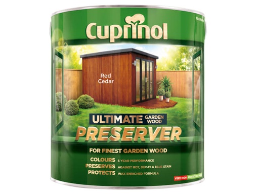 [CUPGWPRERC4L] Ultimate Garden Wood Preserver Red Cedar 4 litre