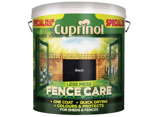 [CUPLMFCBL6L] Less Mess Fence Care Black 6 litre