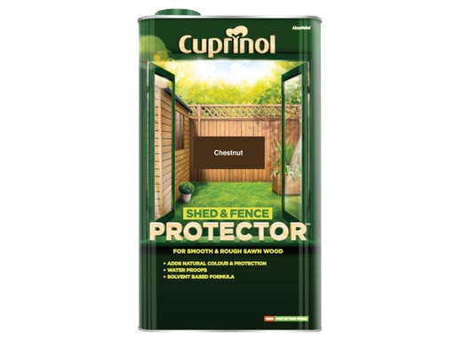 [CUPSFCH5L] Shed & Fence Protector Chestnut 5 litre