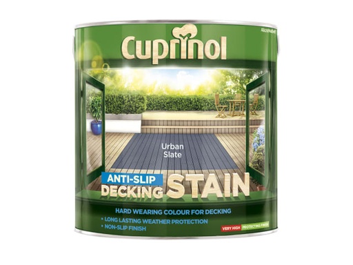 [CUPUTDSUS25L] Anti-Slip Decking Stain Urban Slate 2.5 litre