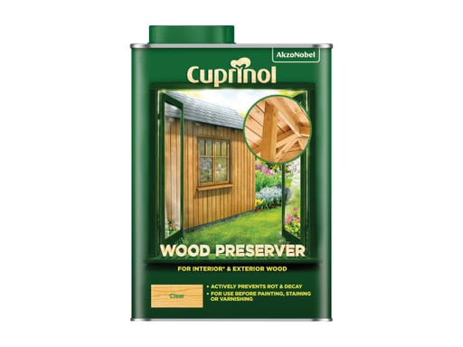[CUPWPCL1L] Wood Preserver Clear 1 litre