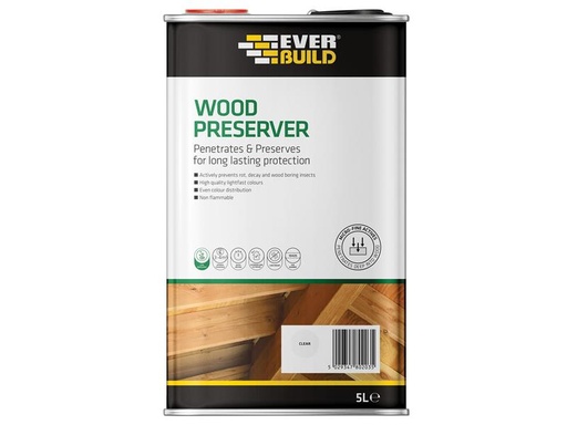 [EVBLJCR05] Wood Preserver Clear 5 litre