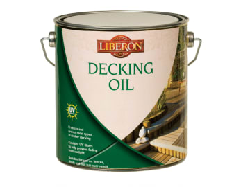 [LIBDOMO25L] Decking Oil Medium Oak 2.5 litre