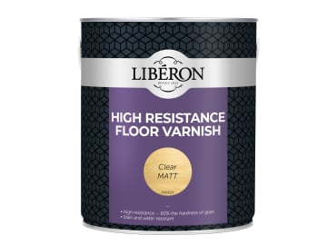 [LIBHRFVCM25L] High Resistance Floor Varnish Clear Matt 2.5 litre
