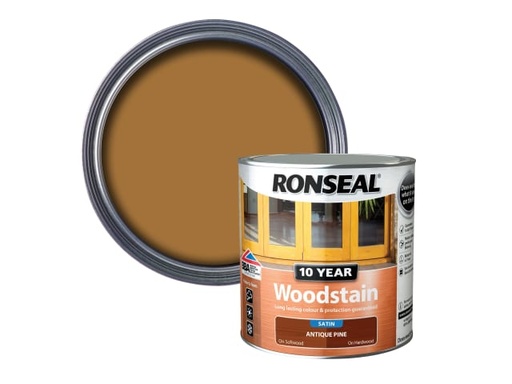 [RSL10WSAP25L] 10 Year Woodstain Antique Pine 2.5 litre