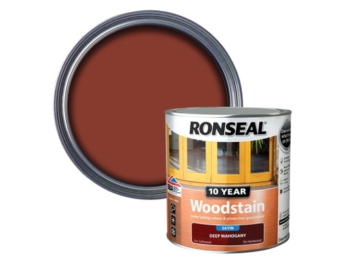 [RSL10WSDM25L] 10 Year Woodstain Deep Mahogany 2.5 litre