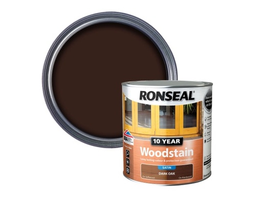 [RSL10WSDO25L] 10 Year Woodstain Dark Oak 2.5 litre