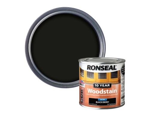 [RSL10WSEB250] 10 Year Woodstain Ebony 250ml