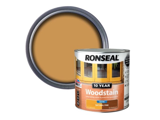 [RSL10WSNP25L] 10 Year Woodstain Natural Pine 2.5 litre