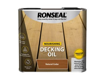 [RSLDONC25L] Decking Oil Natural Cedar 2.5 litre