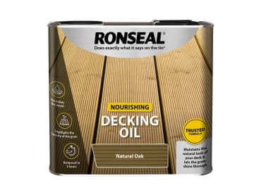 [RSLDONO25L] Decking Oil Natural Oak 2.5 litre