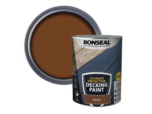 [RSLDPCH5L] Ultimate Protection Decking Paint Chestnut 5 litre