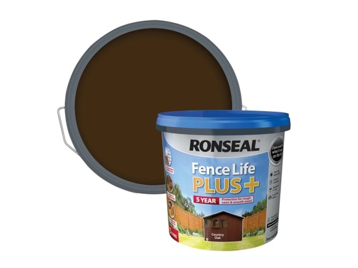 [RSLFLPPCO5L] Fence Life Plus+ Country Oak 5 litre