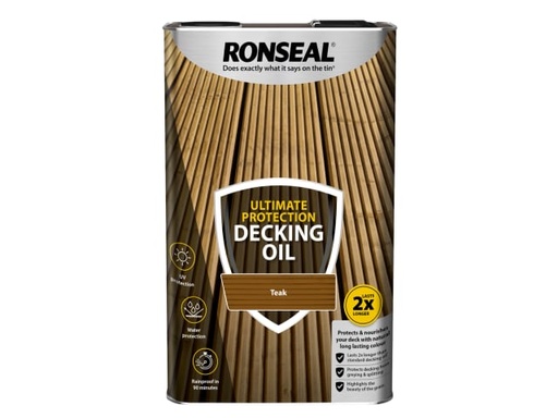 [RSLUDOT5L] Ultimate Protection Decking Oil Teak 5 litre