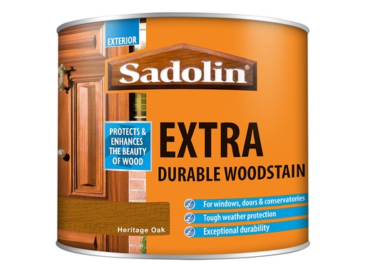 [SAD5090981] Extra Durable Woodstain Heritage Oak 500ml