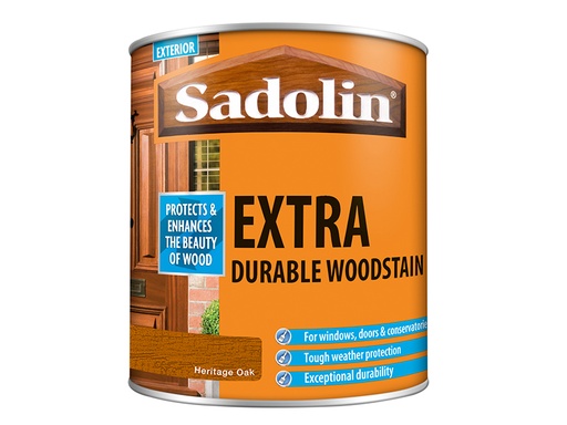 [SAD5090982] Extra Durable Woodstain Heritage Oak 1 litre