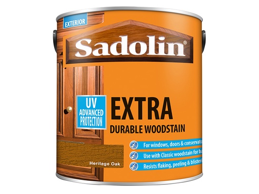 [SAD5090983] Extra Durable Woodstain Heritage Oak 2.5 litre