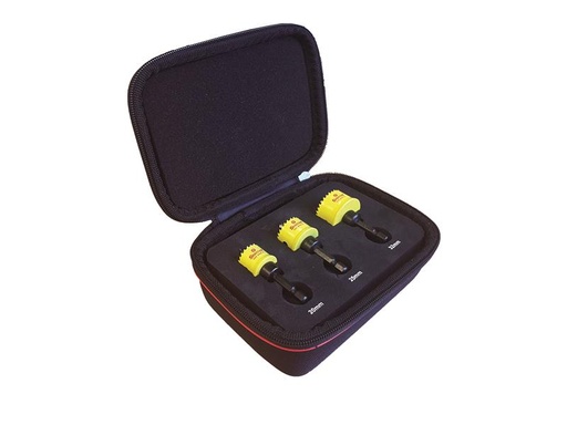 [STRKCS03001] Cordless Smooth Cut Bi-Metal Holesaw Kit, 3 Piece