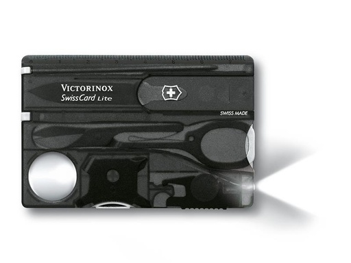 [VICJSWCLONB] SwissCard Lite Translucent Black Blister Pack